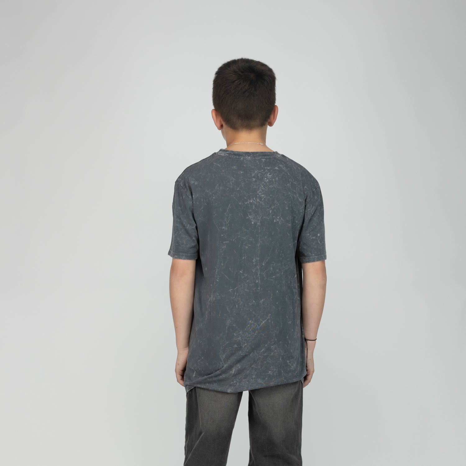 Polera Niño Marvel Logotipo Gris Marvel