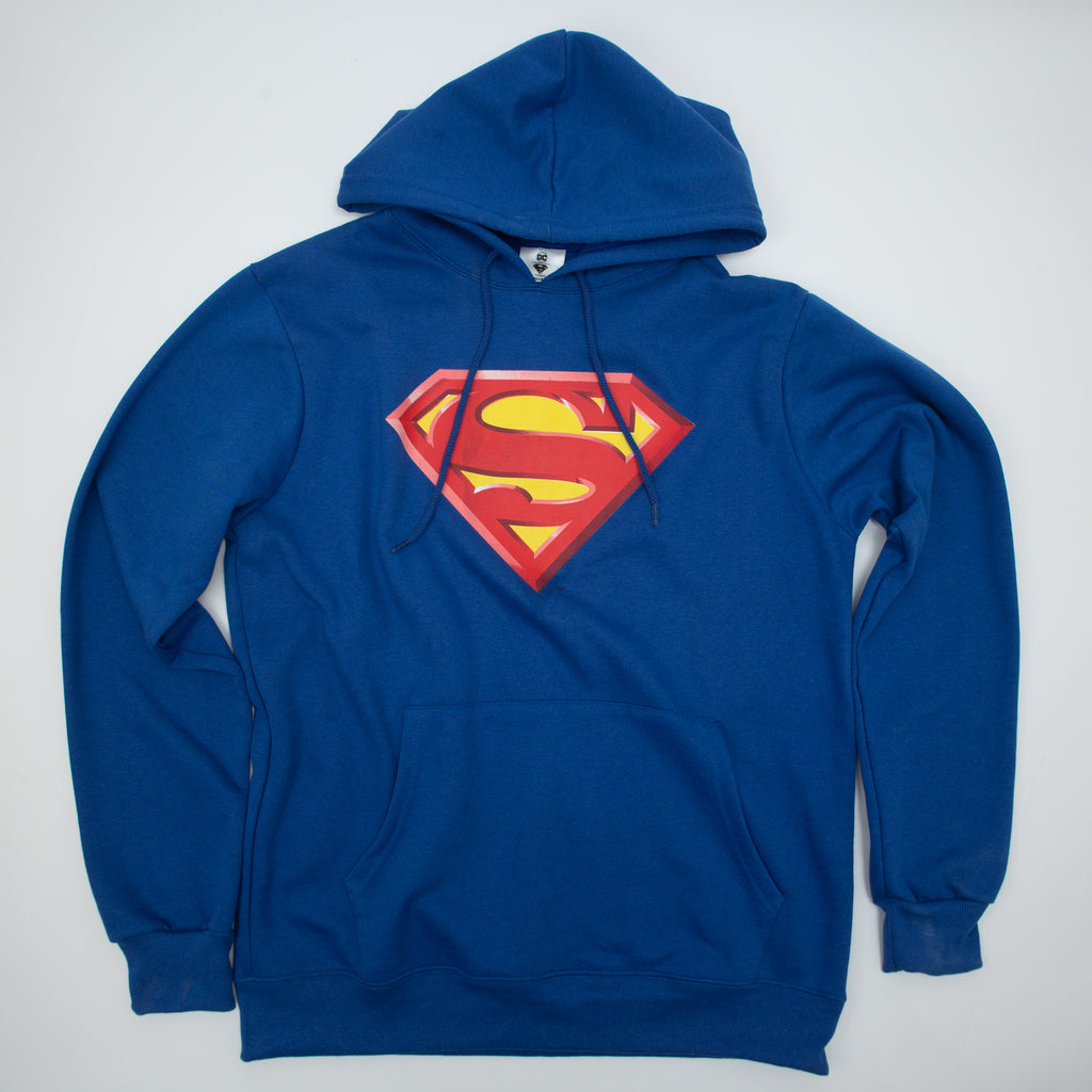 Poleron Hombre  Dc Comics Superman Azul