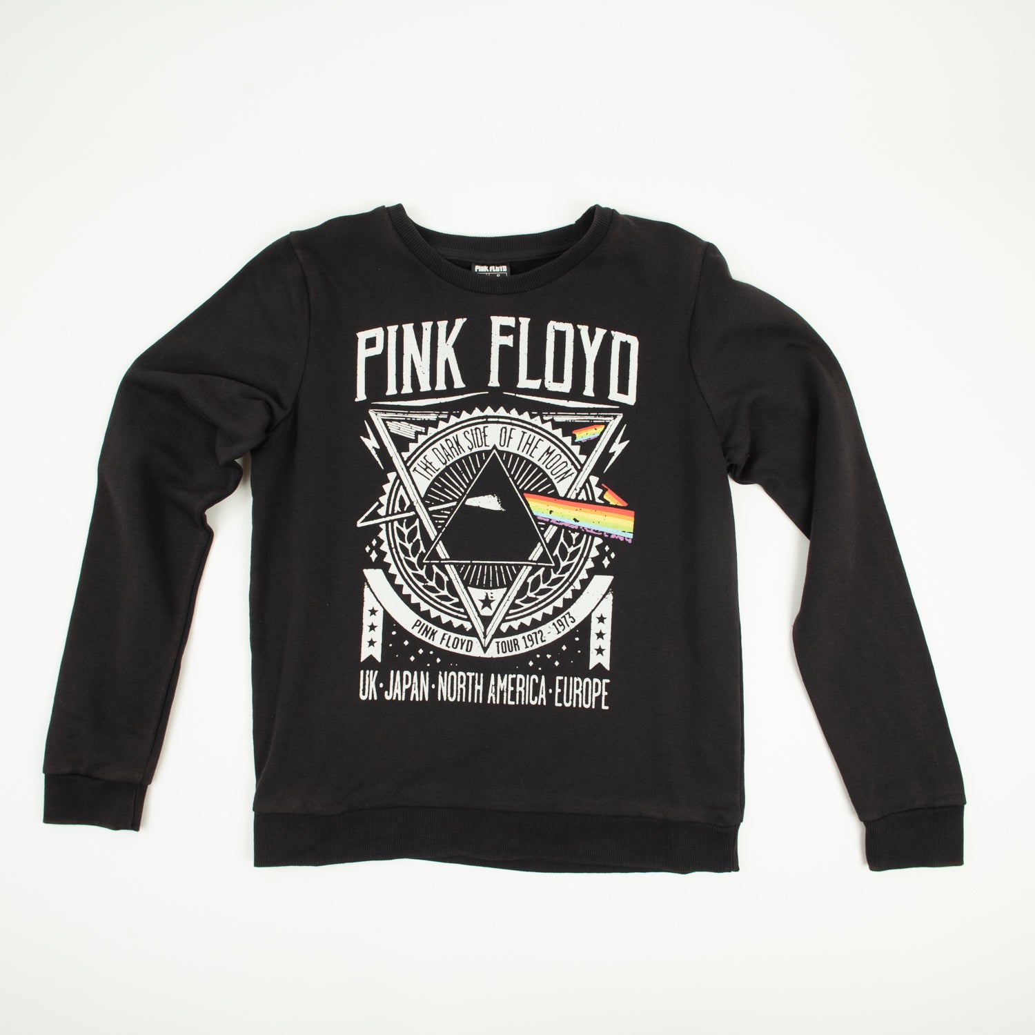 Poleron Mujer  Pink Floyd Prima Negro