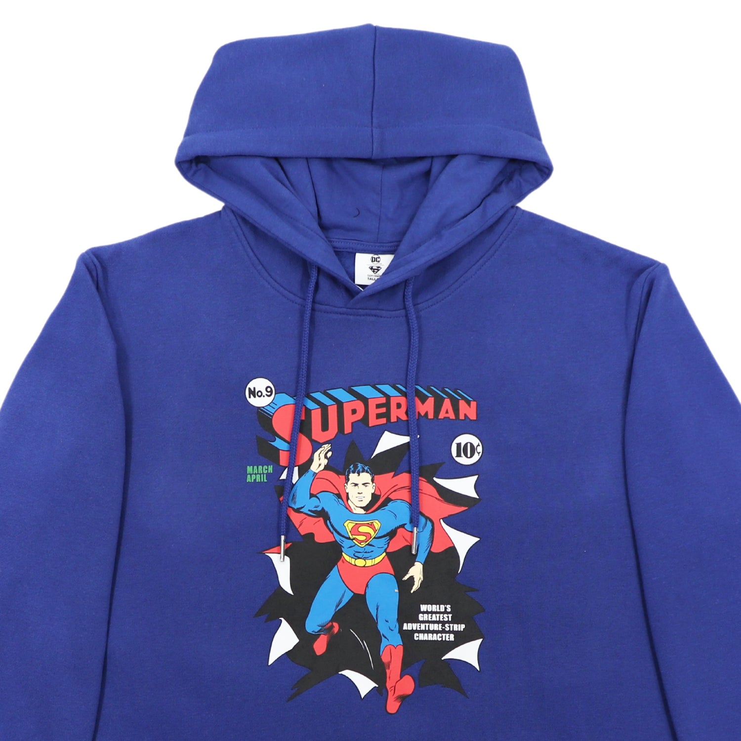 Poleron Hombre Superman Team Up Azul DC Comics