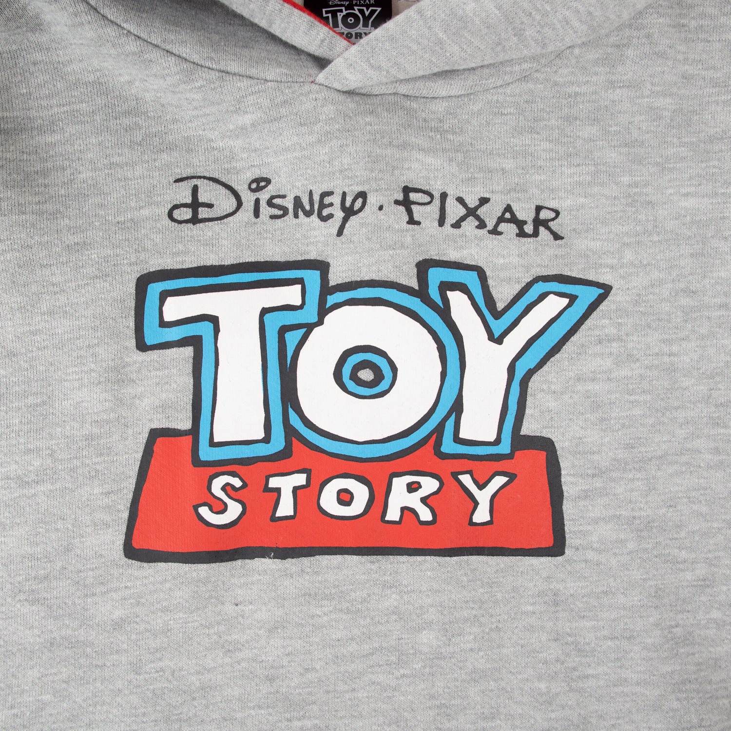 Poleron Niño Toy Story Mangas Gris Disney