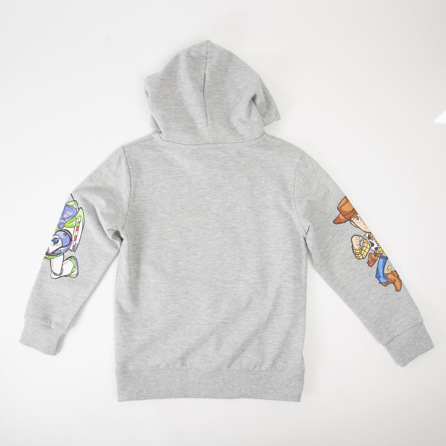 Poleron Niño Toy Story Mangas Gris Disney