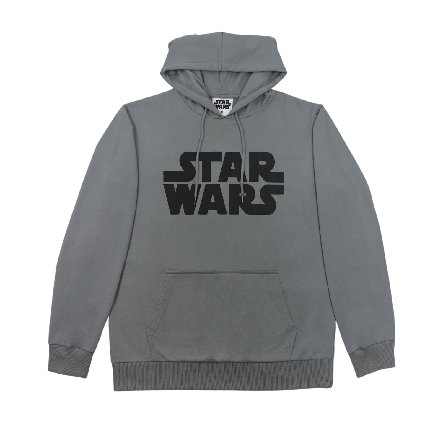 Poleron Hombre  Star Wars  Logo Gris