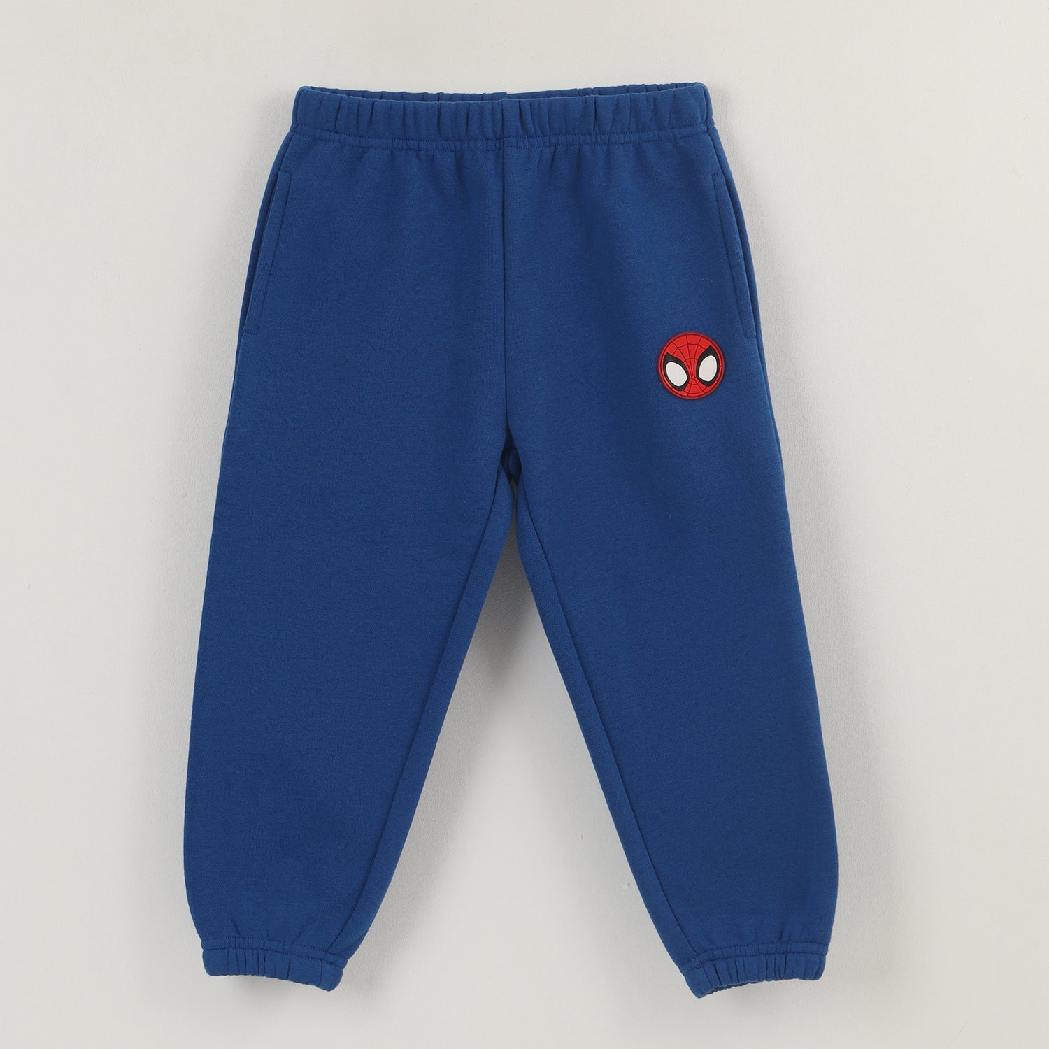 Pantalon De Buzo Niño Spiderman Logo Azul Marvel