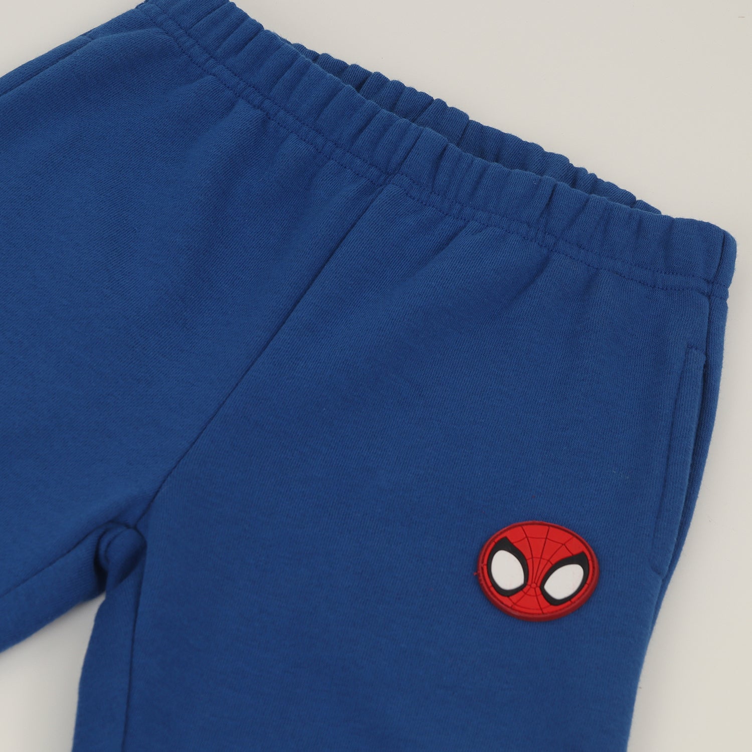 Pantalon De Buzo Niño Spiderman Logo Azul Marvel