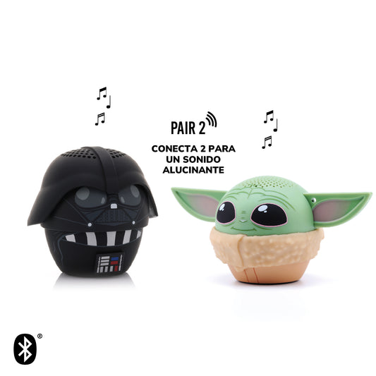 Parlante Bluetooth Portatil Darth Vader Casco Removible Star Bitty Boomers - Parlantes Bluetooth Chile | The Brands Club cl