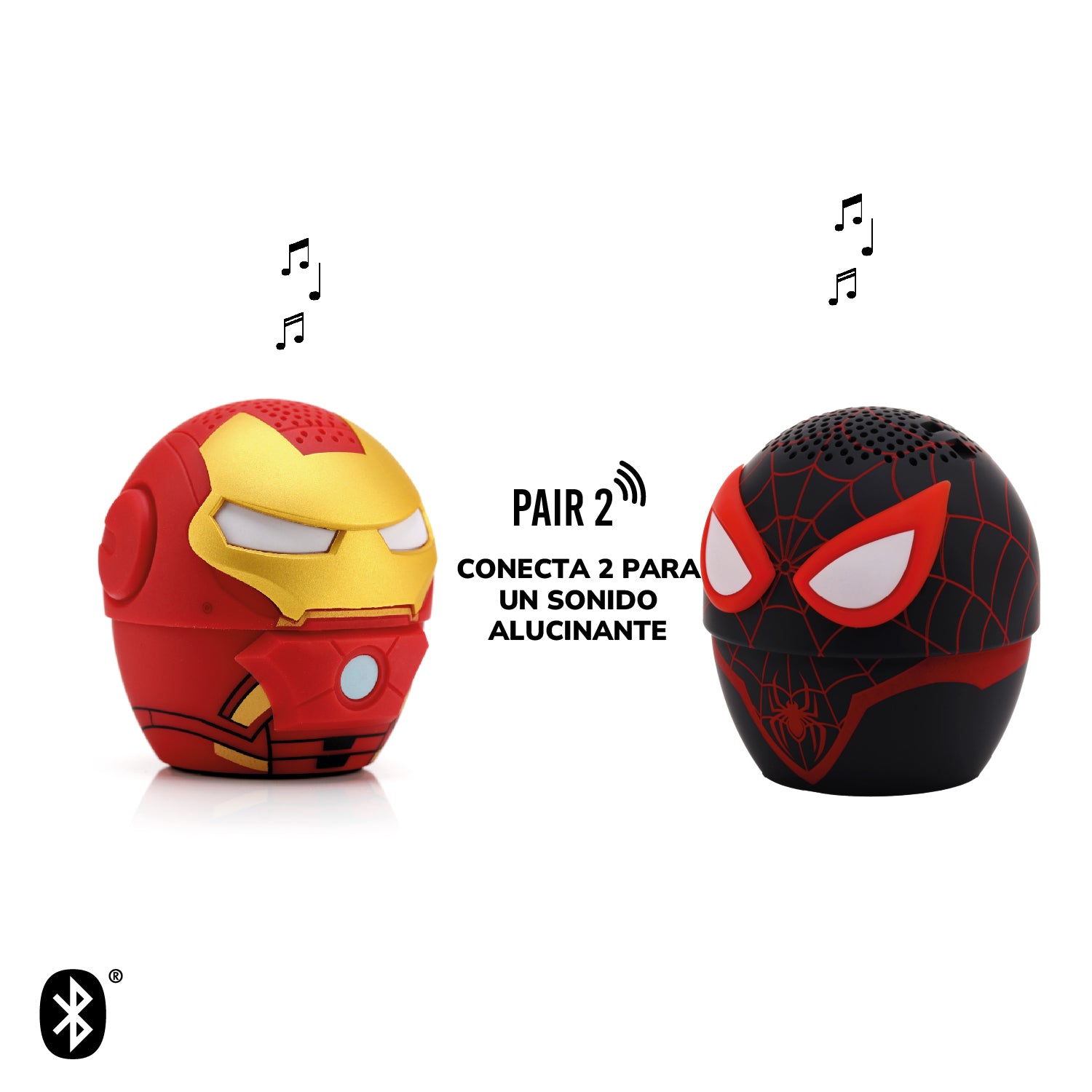 Parlante Bluetooth Portatil Ironman Marvel Bitty Boomers