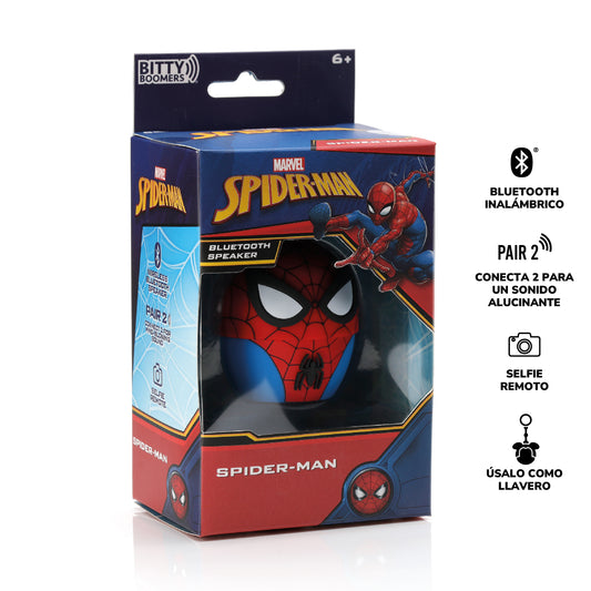 Parlante Bluetooth Portatil Spiderman Marvel Bitty Boomers - Parlantes Bluetooth Chile | The Brands Club cl