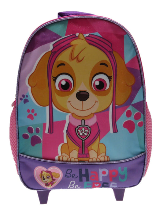 Mochila Escolar con Ruedas Niña Skye Rosado Paw Patrol - Mochilas Chile | The Brands Club cl