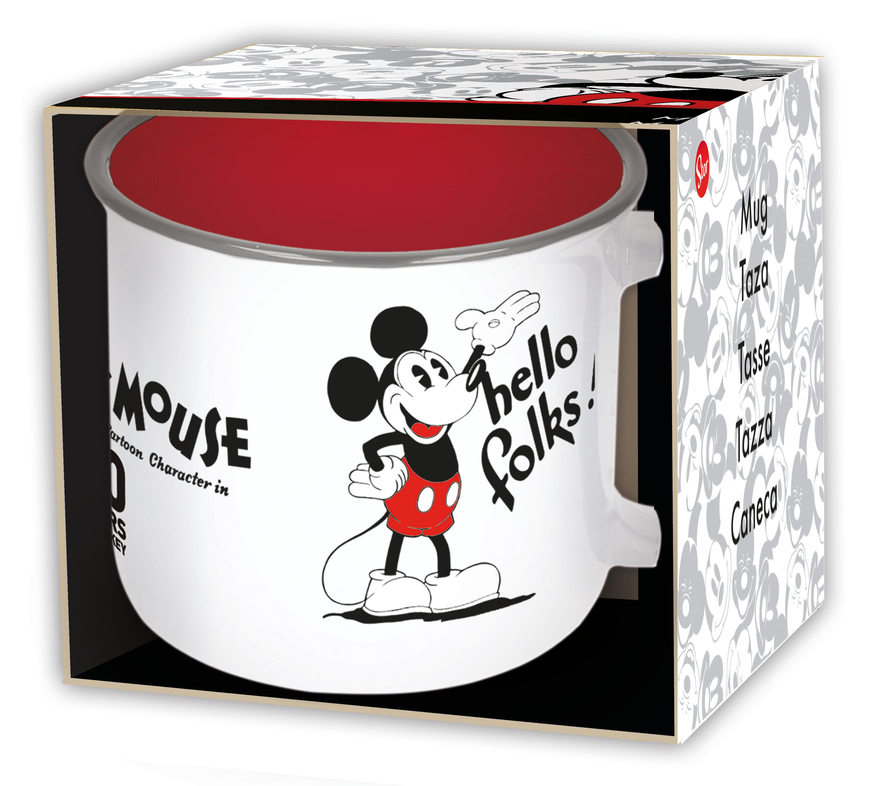 Tazon Ceramica Mickey Disney 420 ml