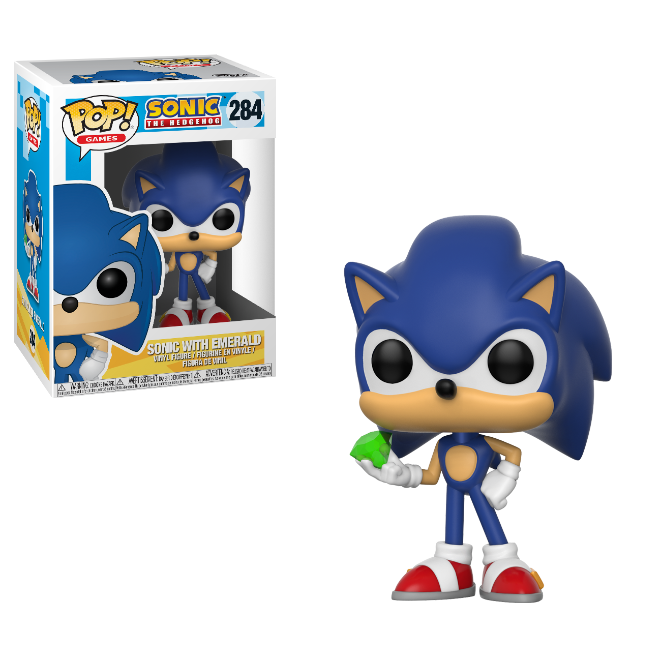 Funko Pop Sonic with Emerald - 284