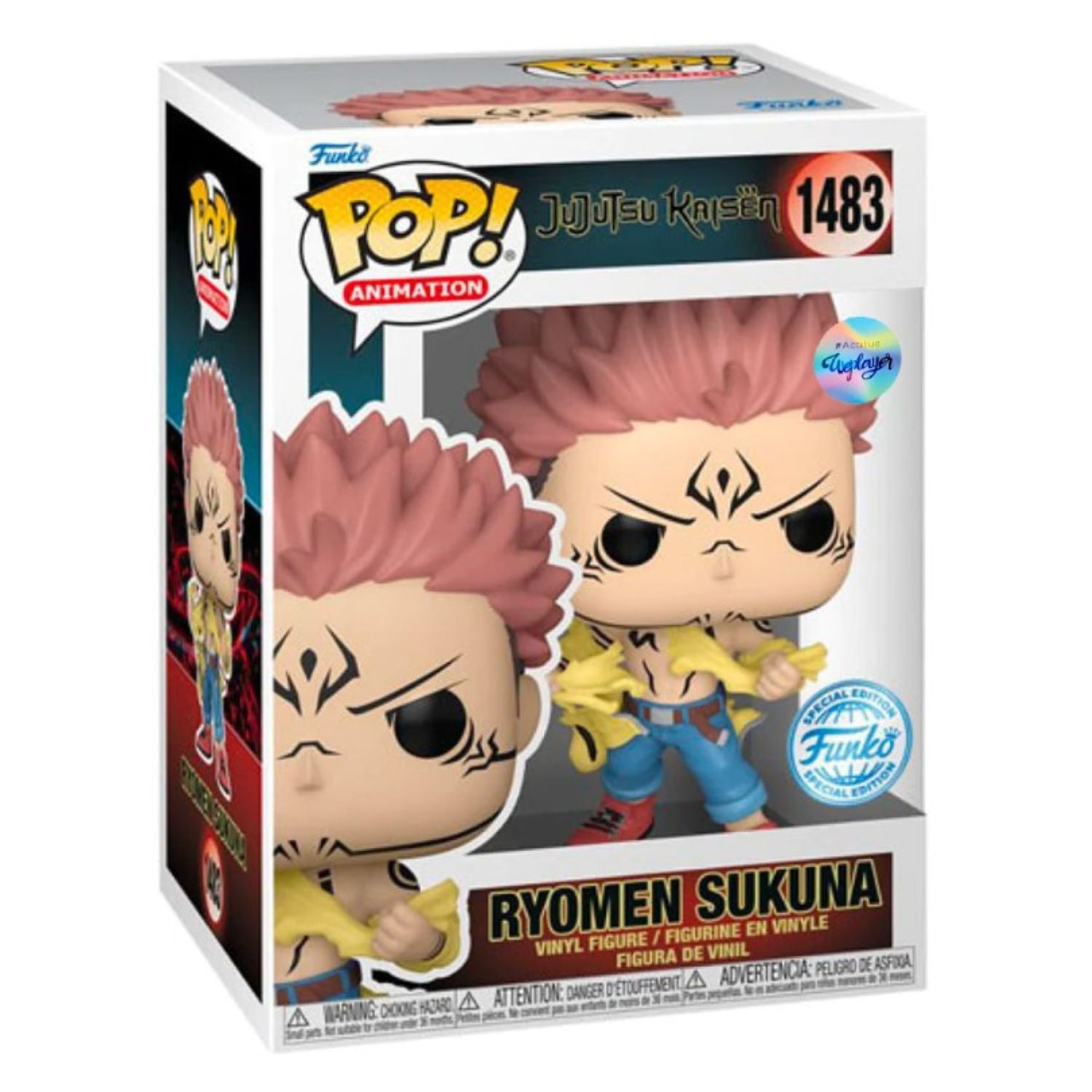 Funko Pop Ryomen Sukuna Jujutsu Kaisen - 1483