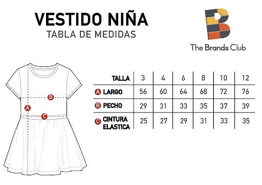 Vestido Niña Arcoirir Blanco Gabby Doll House